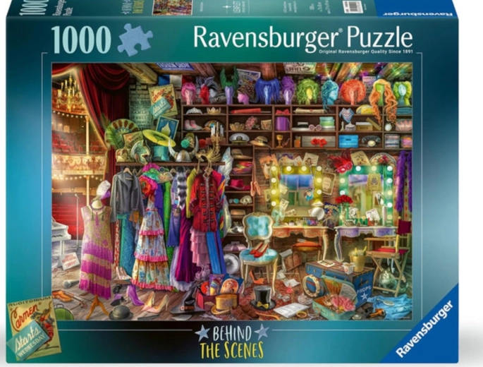 Ravensburger sestavljanka Zakulisje 1000 kosov