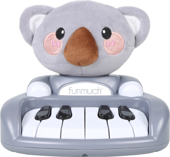 Chipolino Koala children's piano, light grey
