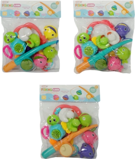 Kopalna igrača – ribiška palica z ribicami in dodatki