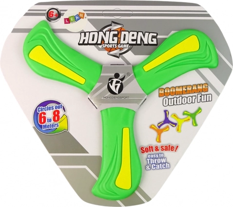 Zeleni leteči bumerang Pro za otroke