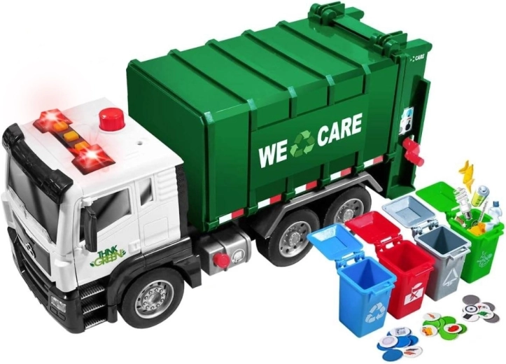 Učenje ločevanja z mini koši in žetoni