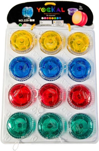 Plastični prozorni jojо 5 cm – 1 kos