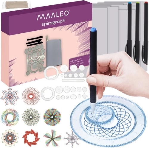 Kreativni risarski set – spirograf MAELEO
