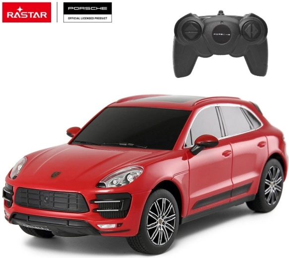 Rastar Porsche Macan Turbo RC avto na daljinsko upravljanje 1:24 rdeč