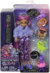 Punčka MONSTER HIGH Creepover Party Clawdeen Wolf