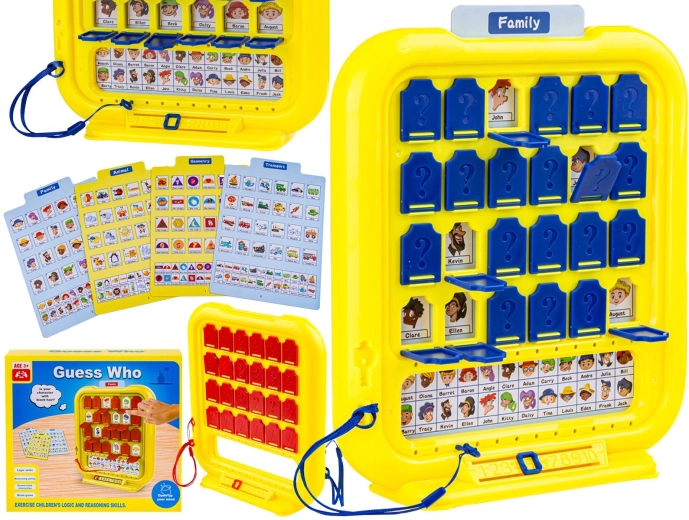 Guess Who game – memory and educational board guess who