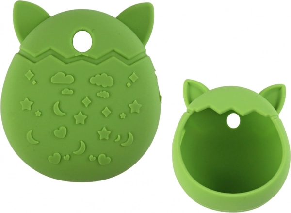 Silikonski ovitek za Tamagotchi zelen