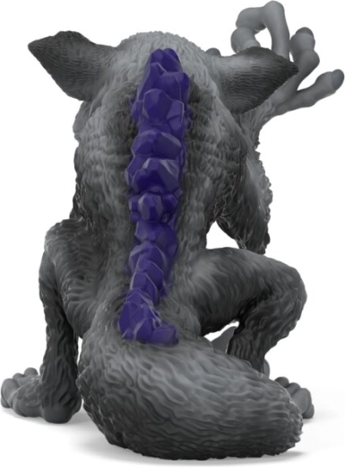 Vijolični hrbtni trni in temen videz