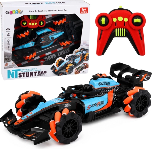 Dirkalni kaskaderski RC avto 4WD z vrtenjem 360° in lučmi 1:14