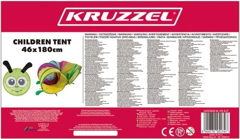 Otroški igralni tunel »gosenica« Kruzzel