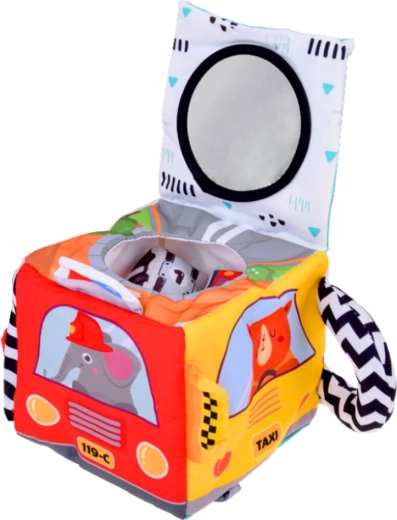 Ogledalce in šumeči elementi za senzorično raziskovanje