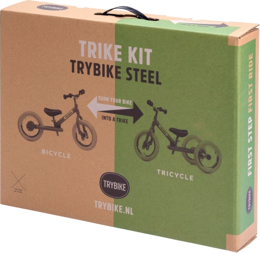 Trybike vintage komplet za predelavo poganjalca v trikolo s kremnim kolesom
