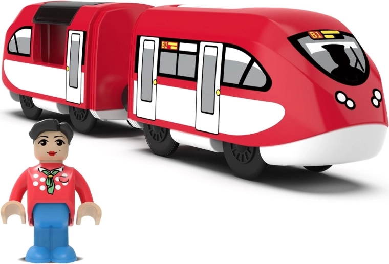Electric city train with driver 2Kids Toys