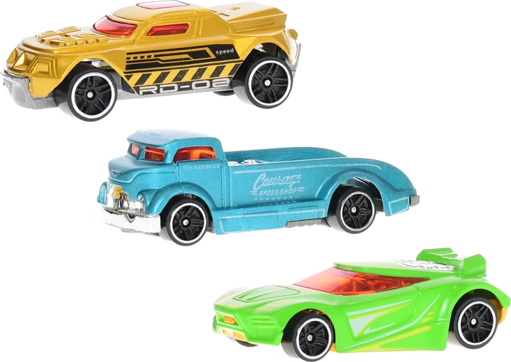 Trije avtomobilčki za vsako dirko