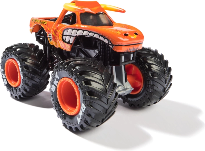 Large rubber wheels and high chassis