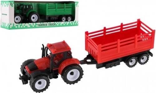Plastični traktor s prikolico