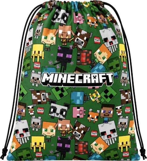 Otroški nahrbtnik-vreča Minecraft z motivom Creeperja