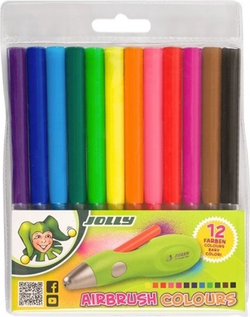 nadomestni vložki za airbrush fun jolly – 12 barv
