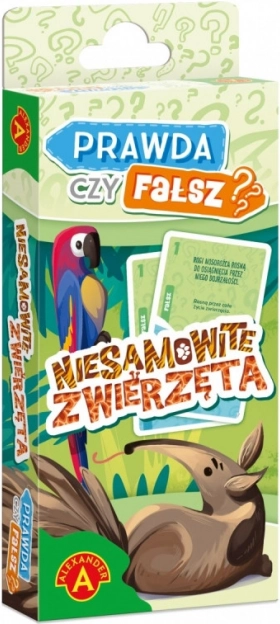 Kvizna igra - Resnica ali laž? Neverjetne živali