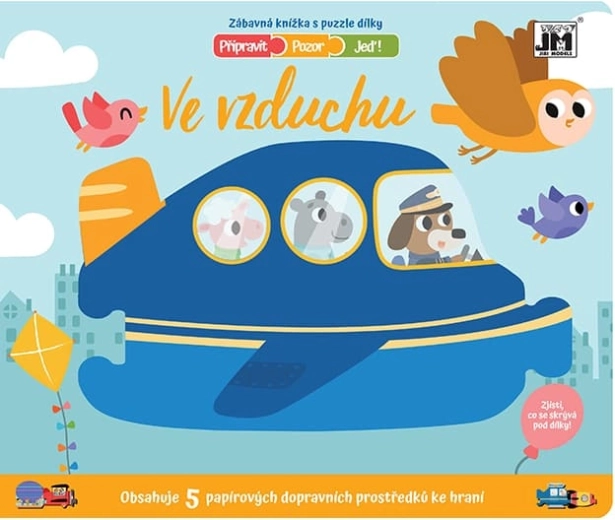 Pripravi, pozor, spelji! v zraku – knjiga z odstranljivimi deli
