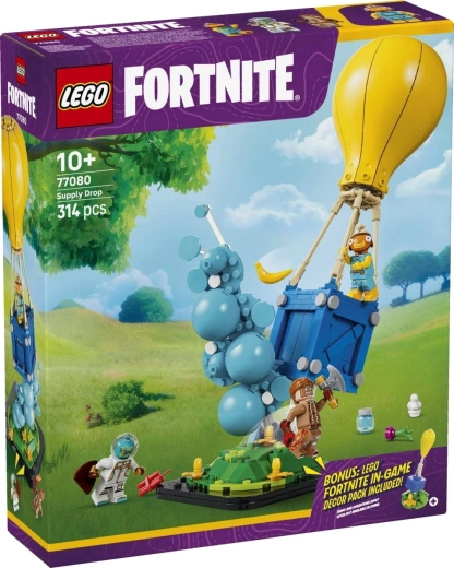 LEGO Fortnite oskrbovalni spust