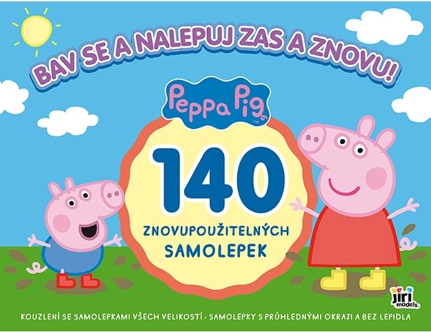 Pujsa Pepa – zabava z večkrat uporabnimi nalepkami