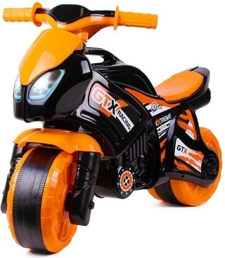 Otroški poganjalec motor GTX Racing oranžno-črna