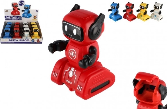 Plastični robot na vztrajnik za otroke