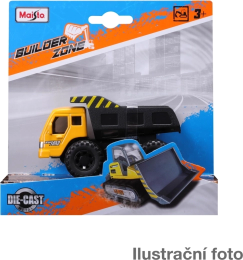 Maisto Builder Zone gradbeni stroji assort v blistru - 1 kos