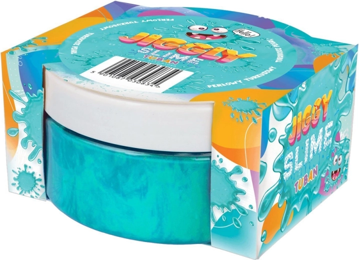 Tuban Jiggly Slime biserno turkizen 200 g