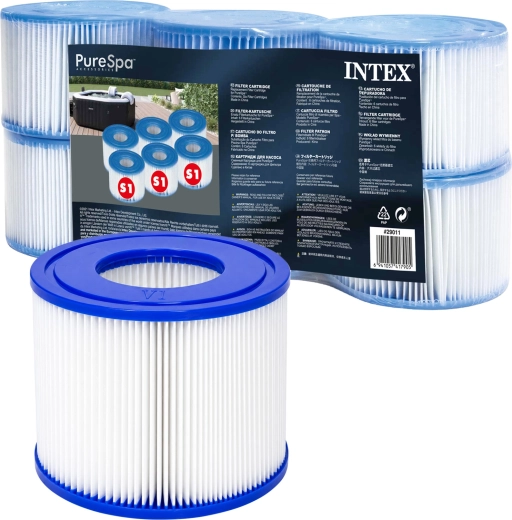 Filtrirni vložek za masažni bazen INTEX PureSpa tip S1 – 6 kosov