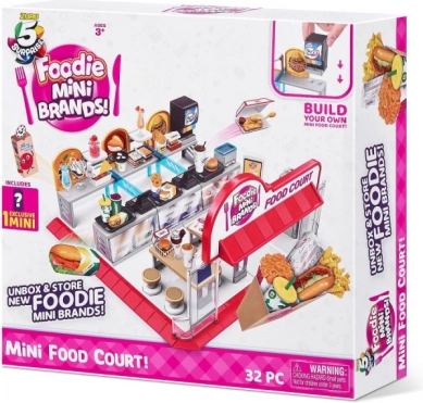Miniaturni prehranski dvorišče Foodie Mini Brands
