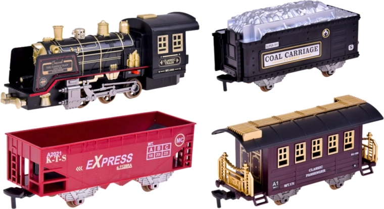 Realističen učinek pare, luči in zvokov