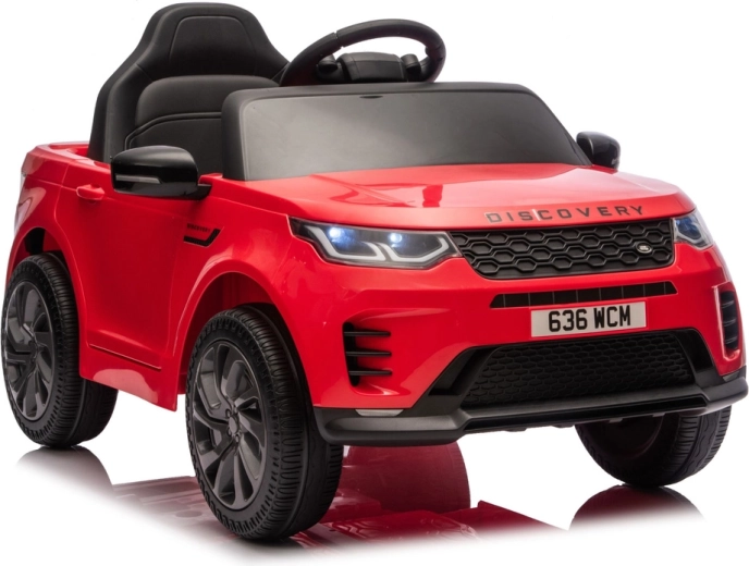 Otroški električni avtomobilček LAND ROVER Discovery, rdeč