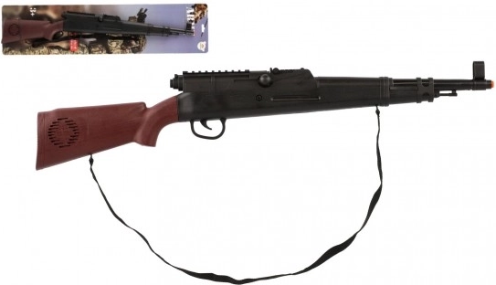 Zvokovna plastična puška 71 cm