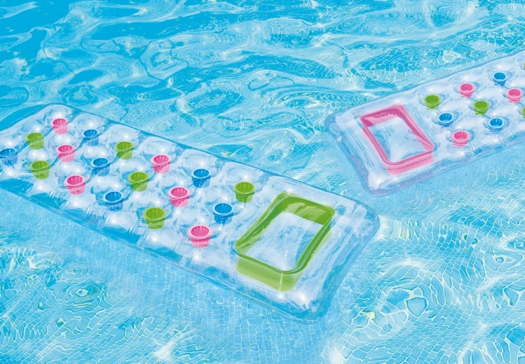 Stabilna coil-beam konstrukcija in dve komori