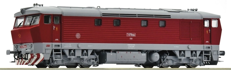 Dizelska lokomotiva T 478 1184 Bardotka ČSD