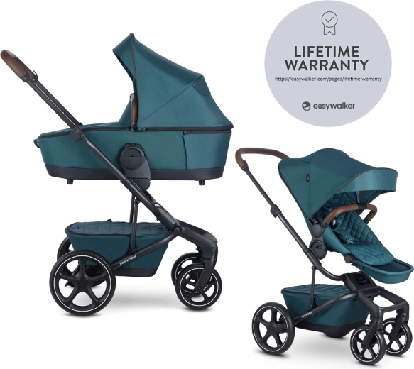Easywalker harvey⁵ premium kombiniran otroški voziček 2v1 – Jade Green