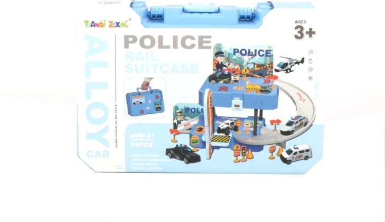 Policijski igralni set v kovčku