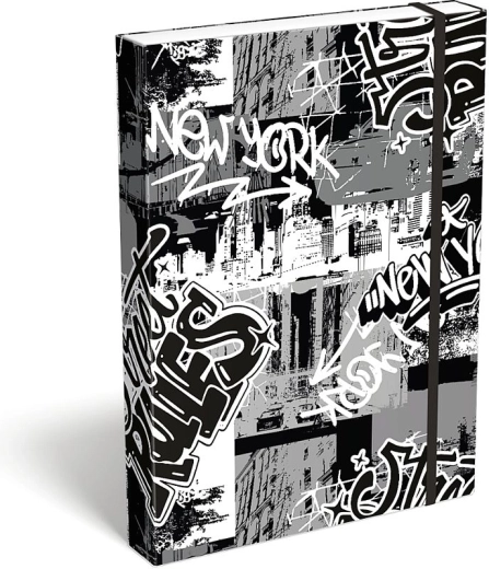LizzyCard Street Rules mape za zvezke A4