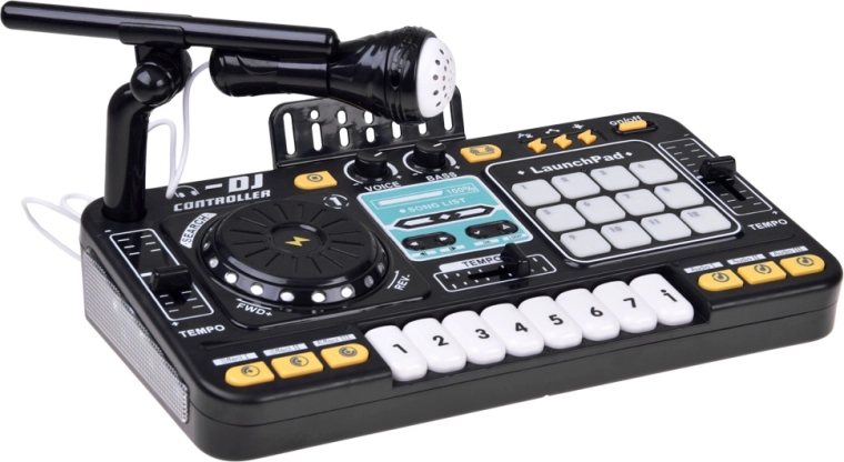 Vrtljiv DJ-krožnik za učinke praskanja
