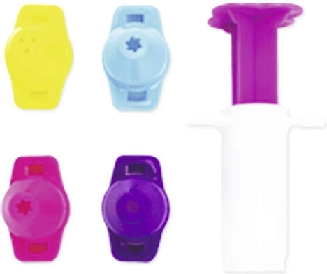 Stiskalnica z izmenljivimi nastavki