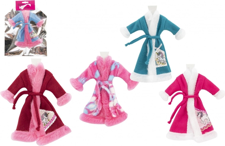 kopalni plašček za punčke, mešane barve