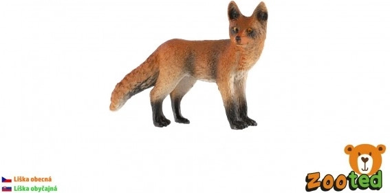 Plastična figura lisice 9 cm