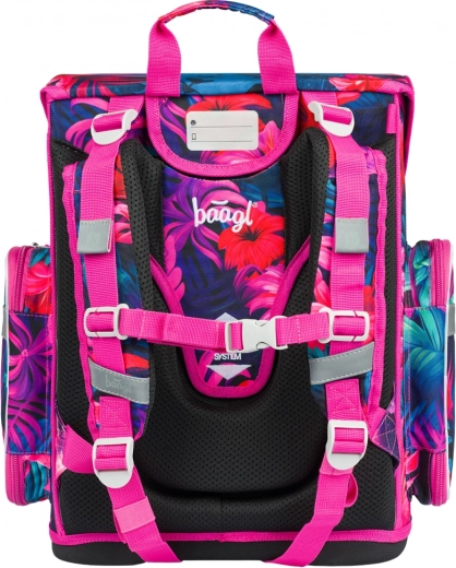 Ergonomska aktovka z nastavljivim hrbtnim sistemom