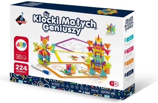 Konstruktor Geometrijski Snežinki - 224 kosov