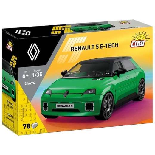 Ikonični Renault 5 kot model iz kock