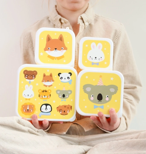 Cheerful animal friends design
