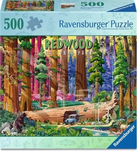 Ravensburger sestavljanka National Park: Redwood 500 koščkov