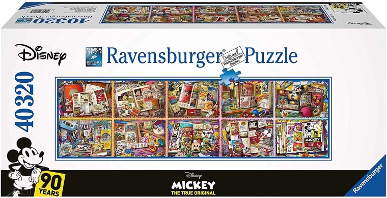 Sestavljanka RAVENSBURGER Mickey Mouse skozi leta 40320 kosov